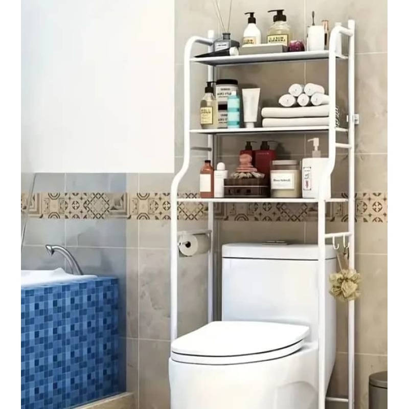 3-Tier Over-the-Toilet Bathroom Storage Rack Organizer1