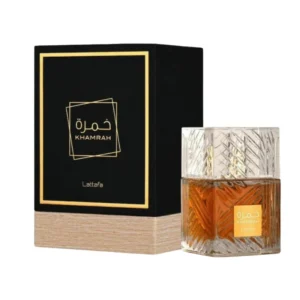 Khamrah Lattafa Perfumes - Luxurious Amber Woody Fragrance