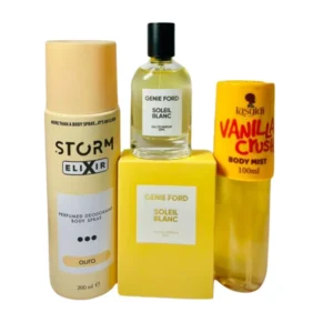 Genie Ford Soleil Blanc & Storm Elixir Body Duo - Sun-Kissed & Fresh Fragrance Set