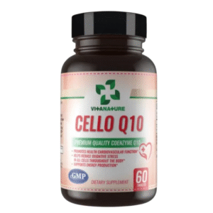 CELLO Q10 - Premium Quality Coenzyme Q10 for Heart Health & Energy