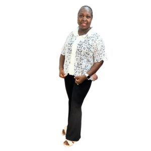 Elegant White Crochet Lace Blouse