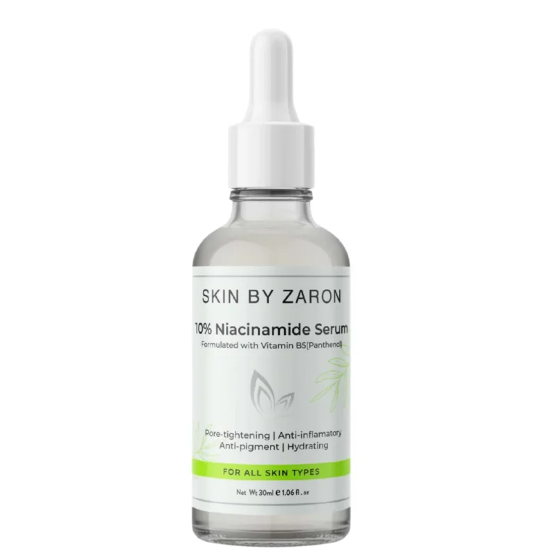 Zaron 10% Niacinamide Serum: Pore-Tightening & Anti-Inflammatory with Vitamin B5