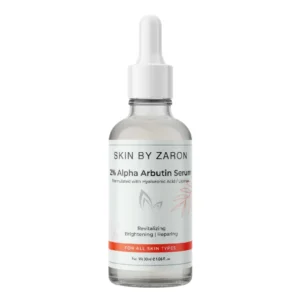 Zaron 2% Alpha Arbutin Serum: Revitalizing & Brightening with Hyaluronic Acid & Licorice