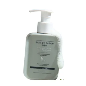 Zaron Men 2-in-1 Oil Control Acne Face Wash: Hydrating & Anti-Bacterial