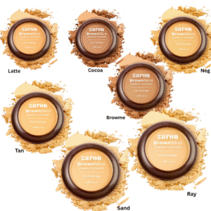 Zaron BrownSkin Full Coverage Compact Powder