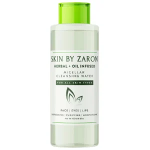 Zaron Herbal + Oil Infused Micellar Cleansing Water: Refreshing & Purifying