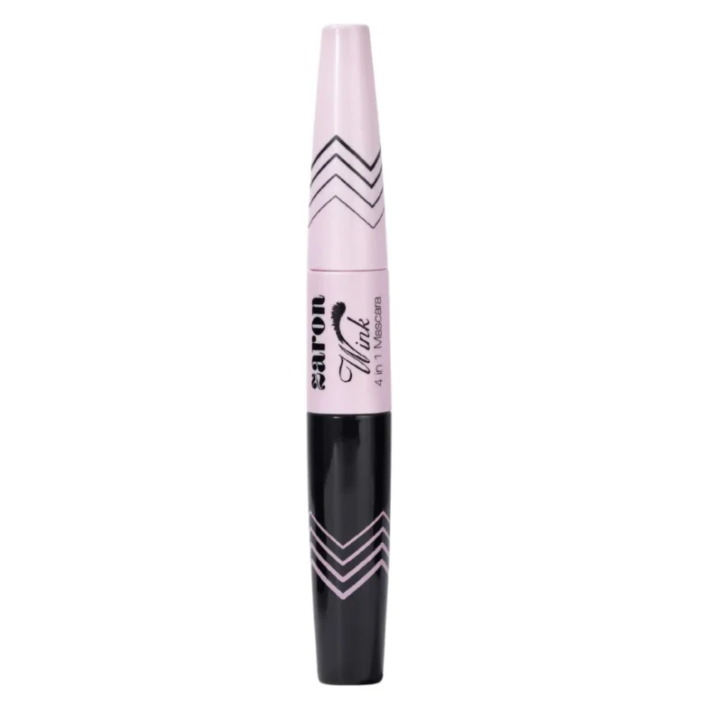 Zaron Wink 4-in-1 Mascara: Lengthening, Volumizing, Curler & Smudge-Proof