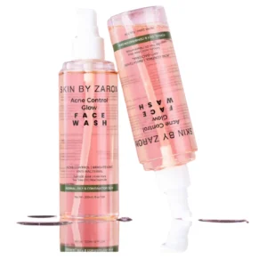 Zaron Acne Control Glow Face Wash: Salicylic Acid & Tea Tree Oil Cleanse