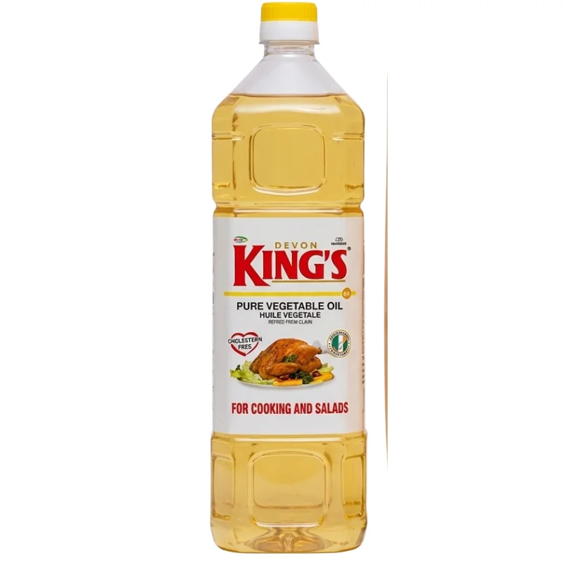 Devon King's Pure Vegetable Oil, Cooking Oil (1L & 5L ) - Image 3