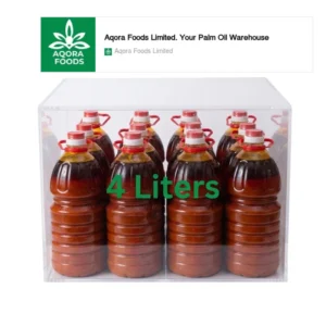 Pure Palm Oil, 4 Litres