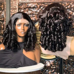 SDD Bounce Curly Human Hair Wig