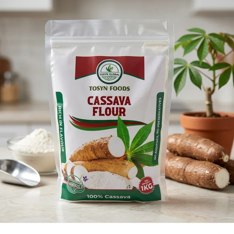 Cassava Flour (1kg),Tosyn Foods